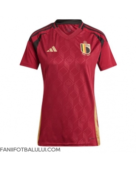 Belgia Echipament de Fotbal Replică European 2024 Femei Acasa
